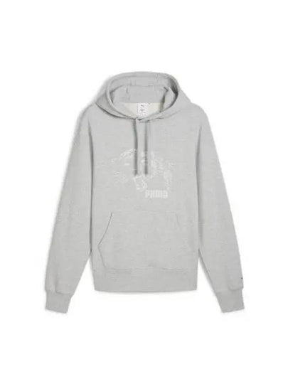 Graphic Hoodie Light Grey Header - PUMA - BALAAN 2