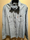 Levis Vintage CHAMBRAY SHIRTS Bee Embroidery Shirt Orange Tab - LEVI'S - BALAAN 2