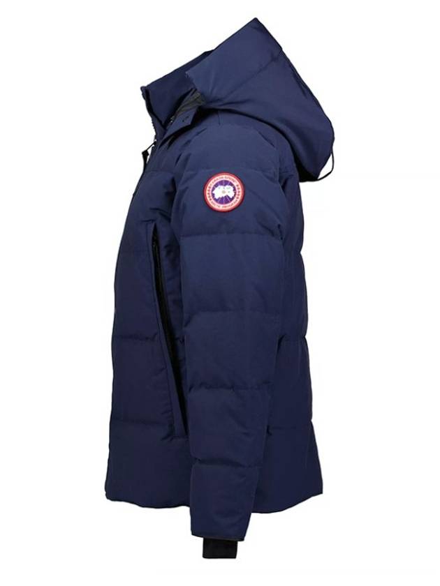 Wyndham Logo Patch Padding Navy - CANADA GOOSE - BALAAN 4