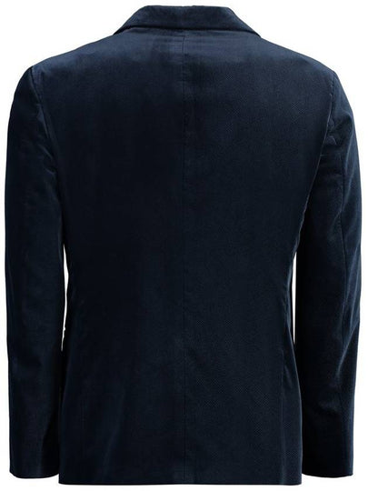 Giorgio Armani Single-Breasted Velvet Jacket - GIORGIO ARMANI - BALAAN 2