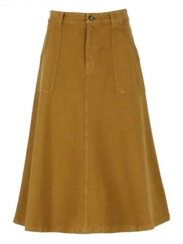 LAURIE Cotton Skirt 270053 - A.P.C. - BALAAN 1