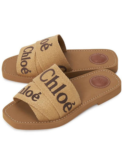 Sandals CHC23U188EF2Y4 AI24 DARK TAN - CHLOE - BALAAN 2