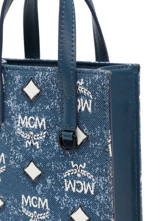 23 ss jacquard denim mini AREN bag MMTDSTA02 LE B0230441956 - MCM - BALAAN 5