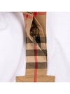 Kids Collar Check Polo Dress White - BURBERRY - BALAAN 5