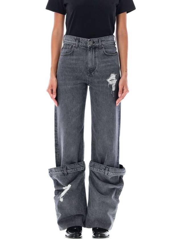 bucket denim jean gray - JW ANDERSON - BALAAN 2