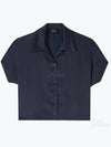 Miley Short Sleeve Shirt Navy - A.P.C. - BALAAN 2