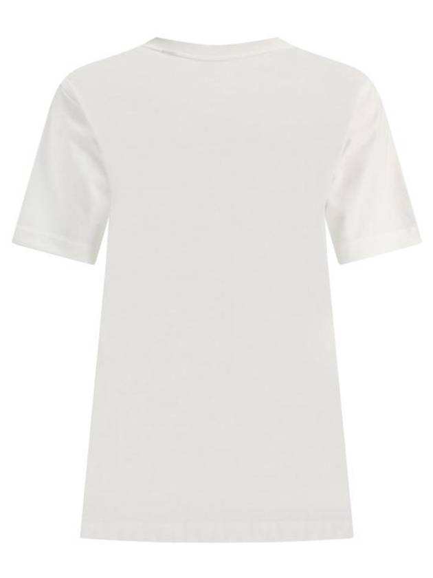 Logo Print Cotton Short Sleeve T-Shirt White - BURBERRY - BALAAN 3