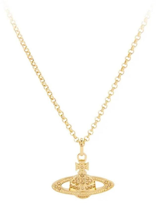 Mini Bas Relief Pendant Necklace Gold - VIVIENNE WESTWOOD - BALAAN 2