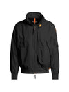 Classic Canvas Fire Prings Zip-Up Jacket Black - PARAJUMPERS - BALAAN 1