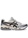 Gel Kayano 14 Low Top Sneakers Cream Black - ASICS - BALAAN 3