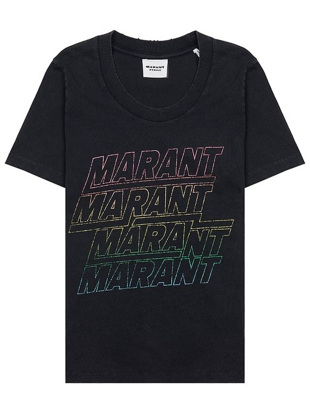 Women s Giuliani Logo T Shirt TS0148FA B1N09E 02FK - ISABEL MARANT - BALAAN 8