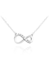 Sparkling Infinity Collier Necklace Silver - PANDORA - BALAAN 4