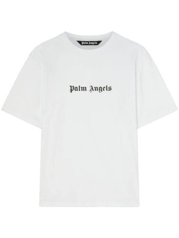 Short Sleeve T-Shirt PMAA089S24JER002 0110 - PALM ANGELS - BALAAN 1