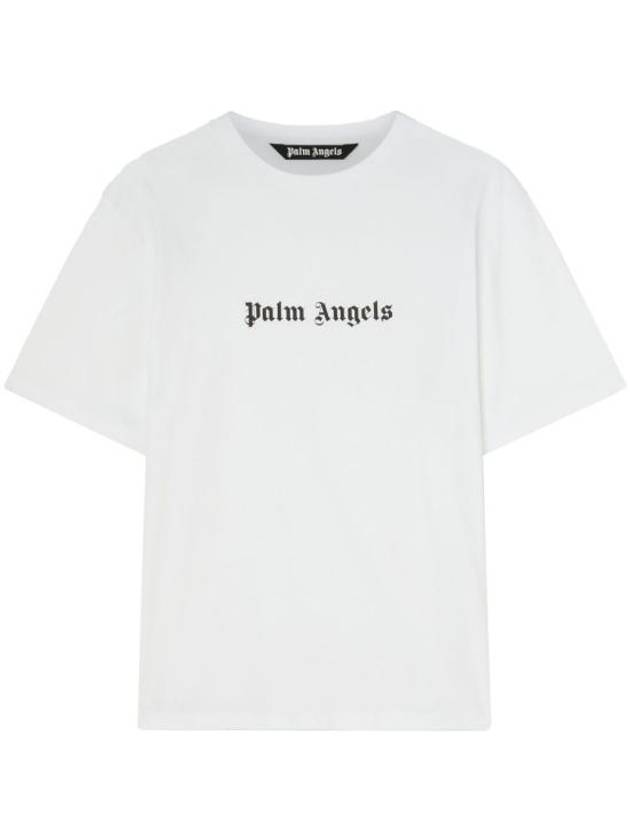 Short Sleeve T-Shirt PMAA089S24JER002 0110 - PALM ANGELS - BALAAN 1