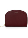 Demi Lune Half Moon Zipper Card Wallet Bino - A.P.C. - BALAAN 6