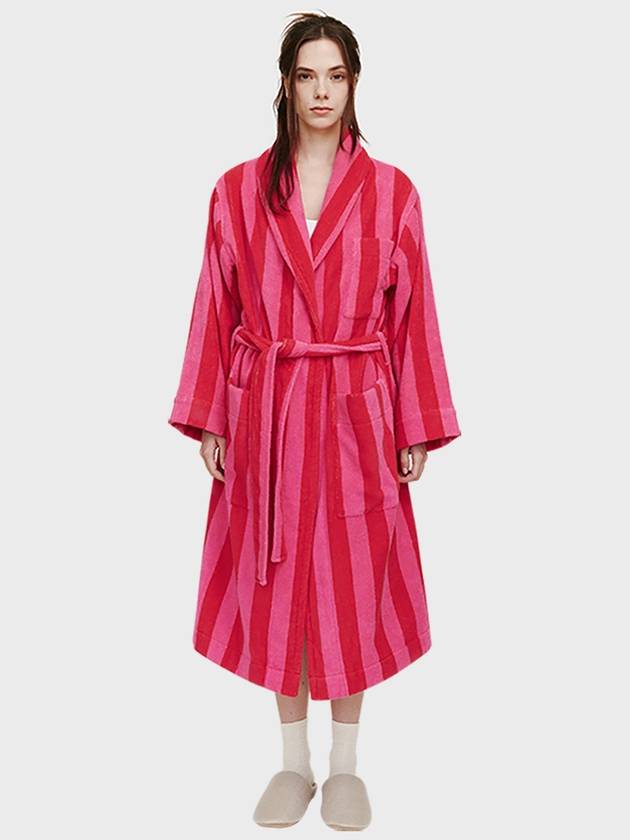 Terry Robe Pink Red - PILY PLACE - BALAAN 3