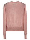 Face Patch Crop Cardigan Pink - ACNE STUDIOS - BALAAN 3