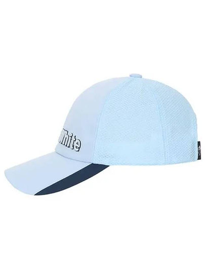 logo volume embroidery ball cap 8423GZSPSKYBLUE - BLACK&WHITE - BALAAN 2