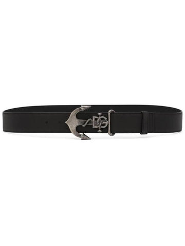 logo decorated leather belt BC4861AR840 - DOLCE&GABBANA - BALAAN 1