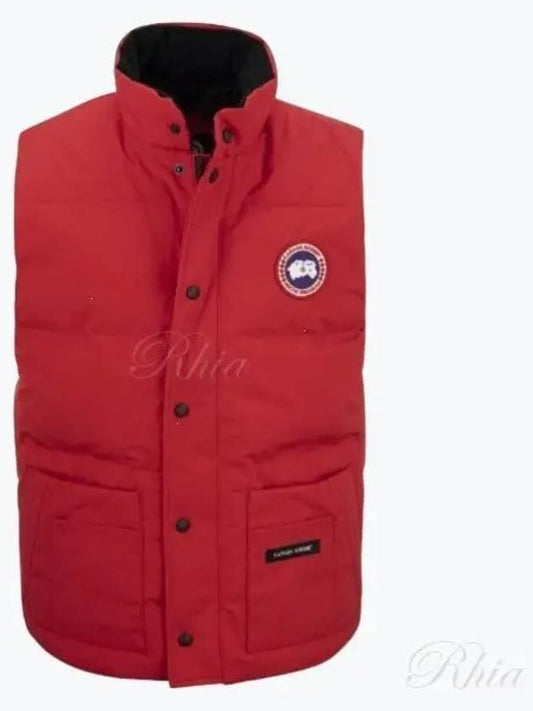 Freestyle Crew Padding Vest Red - CANADA GOOSE - BALAAN 2