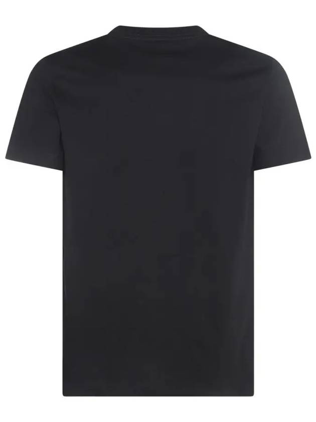 Cyclist Painting Cotton Short Sleeve T-Shirt Black - PAUL SMITH - BALAAN 3