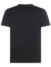 Cyclist Painting Cotton Short Sleeve T-Shirt Black - PAUL SMITH - BALAAN 3