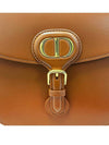 Bobby Frame Calfskin Cross Bag Brown - DIOR - BALAAN 6