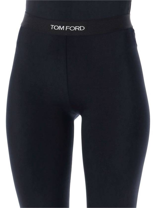 Lustrous jersey signature leggings - TOM FORD - BALAAN 3