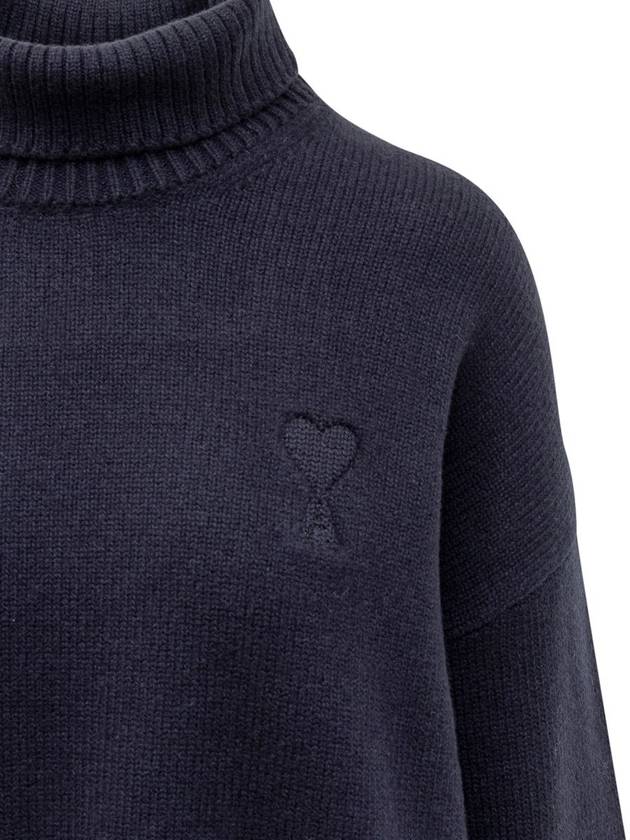 turtleneck navy - AMI - BALAAN 4