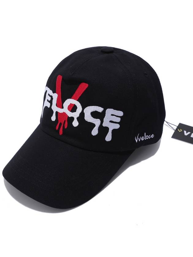 'TV' ball cap soft fit black - VVELOCE - BALAAN 2