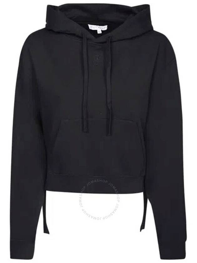 JW Anderson Cropped Drawstring Hoodie, Size Small - JW ANDERSON - BALAAN 1