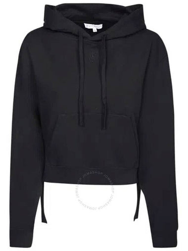 JW Anderson Cropped Drawstring Hoodie, Size Small - JW ANDERSON - BALAAN 1