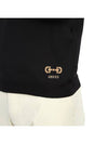 Horsebit Intarsia Wool Knit Top  Black - GUCCI - BALAAN 9