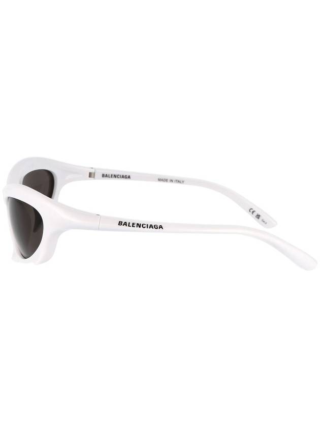 nylon BAT RECTANGLE sunglasses white - BALENCIAGA - BALAAN 4