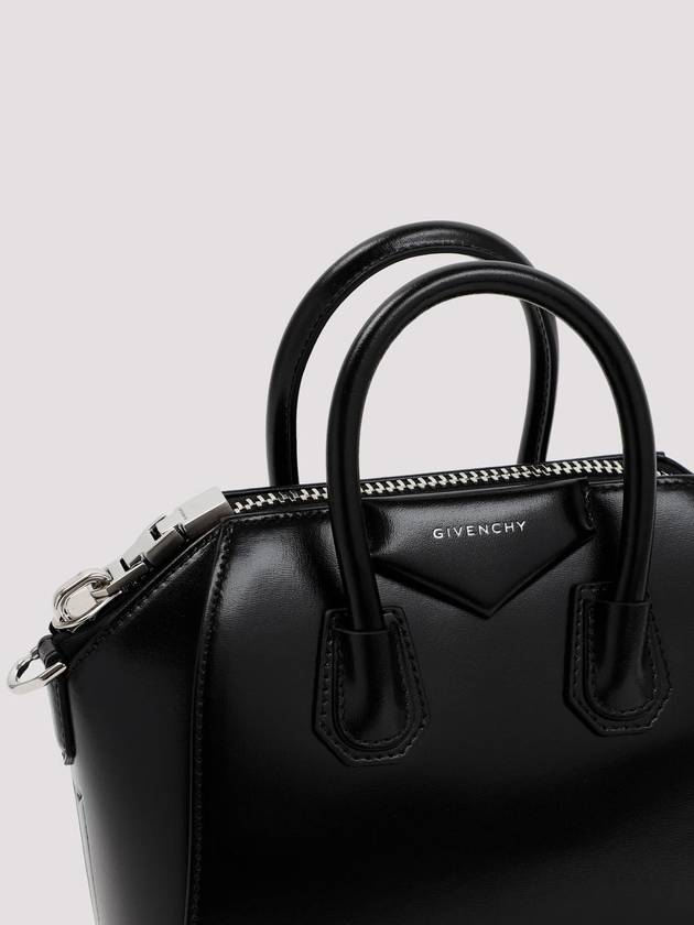 Antigona Leather Small Tote Bag Black - GIVENCHY - BALAAN 5