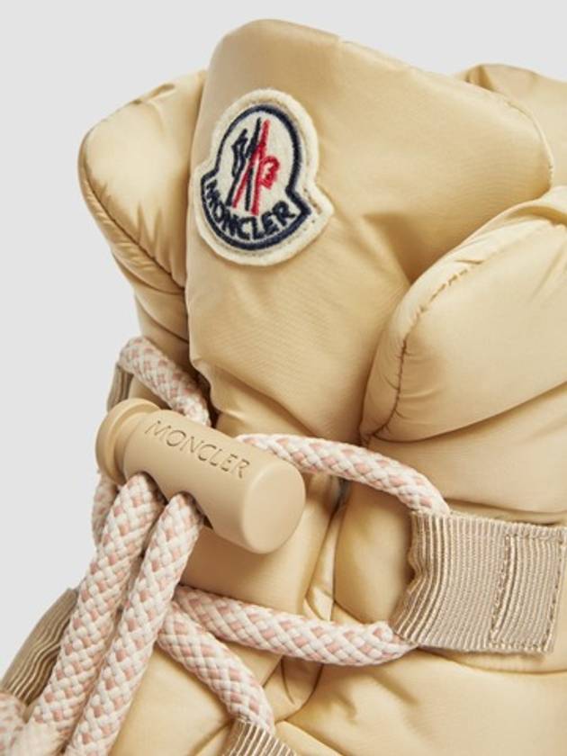 Gaia Full Padded Winter Boots Beige - MONCLER - BALAAN 5