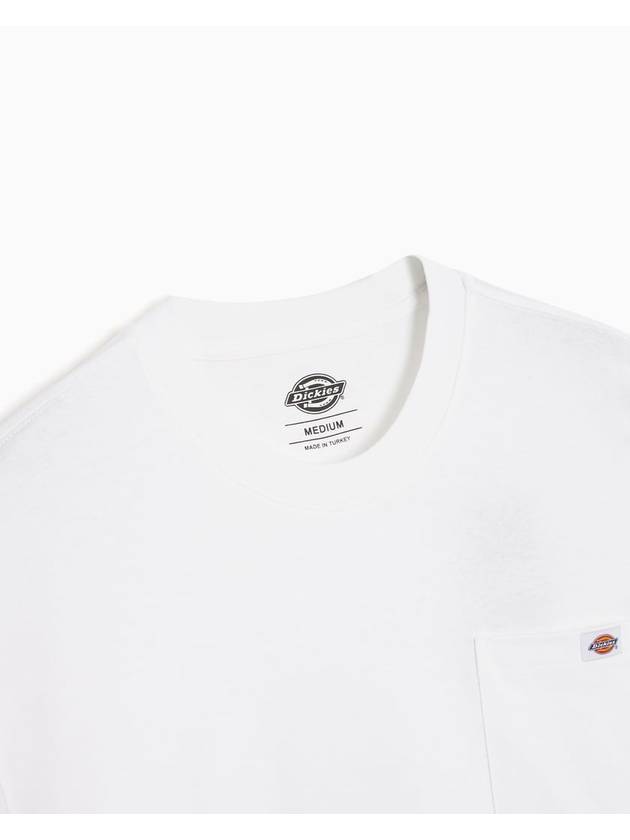 Short Sleeve T-Shirt DK0A4YFCWHX1 WHX1 White - DICKIES - BALAAN 4