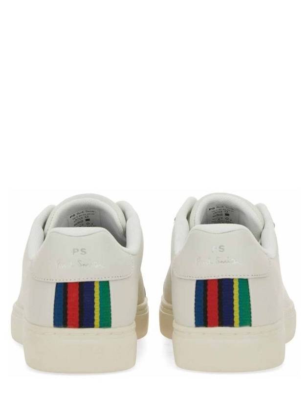 Rex Stripe Low Top Sneakers White - PAUL SMITH - BALAAN 4