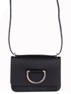 Women's D-Ring Mini Cross Bag Black - BURBERRY - BALAAN 5