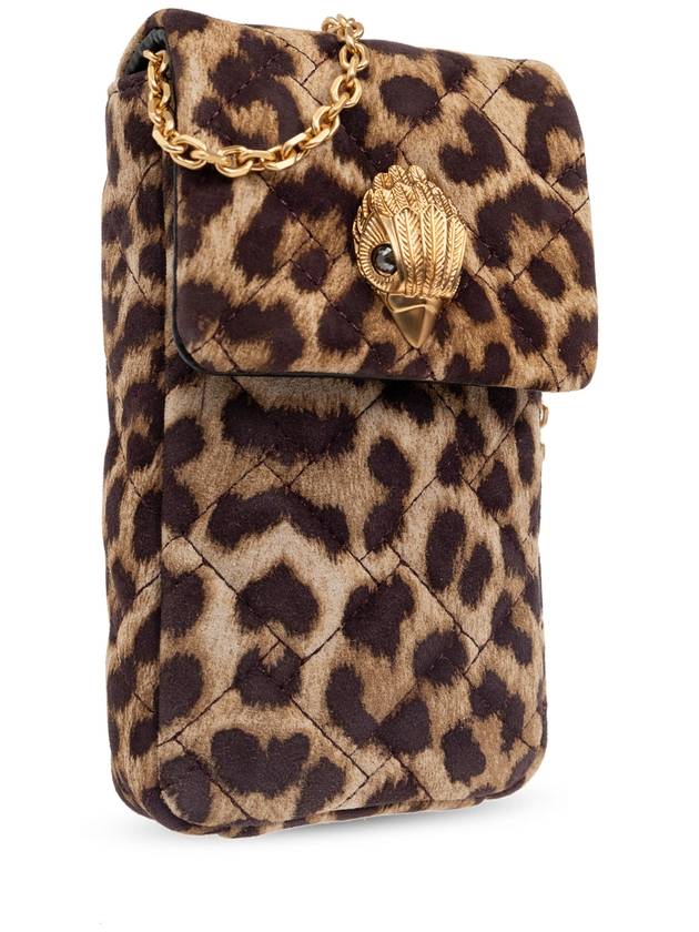 Kurt Geiger Phone Case Kensington On A Chain, Women's, Brown - KURT GEIGER - BALAAN 4