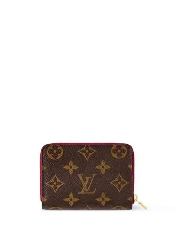 Lou Monogram Half Wallet Fuchsia - LOUIS VUITTON - BALAAN 6