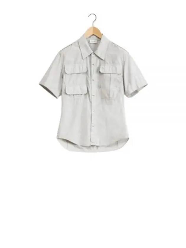 REPORTER SHIRT WITH SNAPS SH1085 LF1218 888 snap - LEMAIRE - BALAAN 1