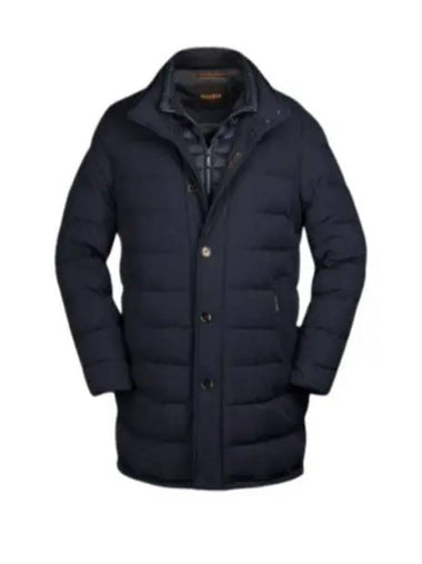 CALEGARI KN DARK BLU Men s Padded Jumper Coat - MOORER - BALAAN 1