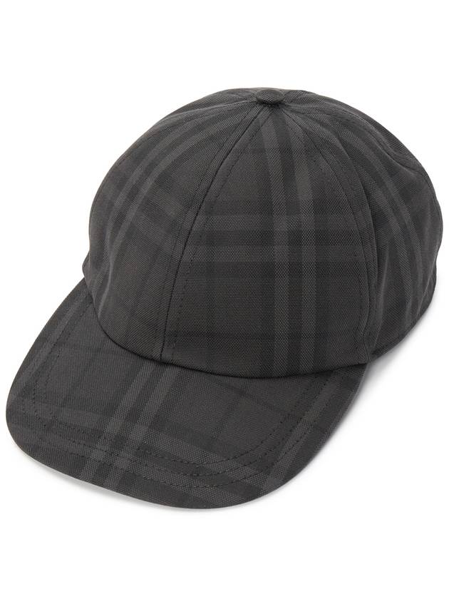 Vintage Check Ball Cap Grey - BURBERRY - BALAAN 2