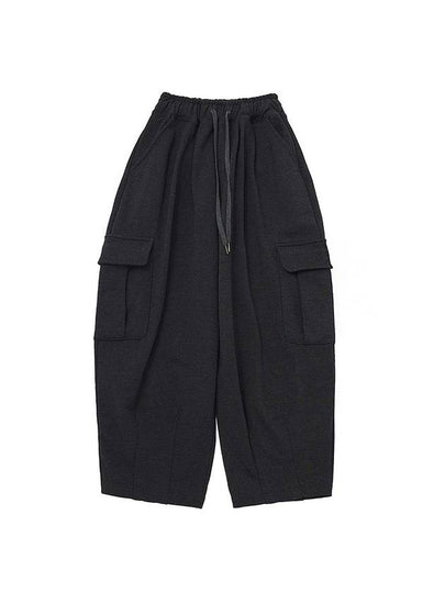 H-T Cargo Balloon Sweat Pants Charcoal - A NOTHING - BALAAN 2