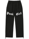 1 0 punk girl jogger pants BLACK - CLUT STUDIO - BALAAN 3