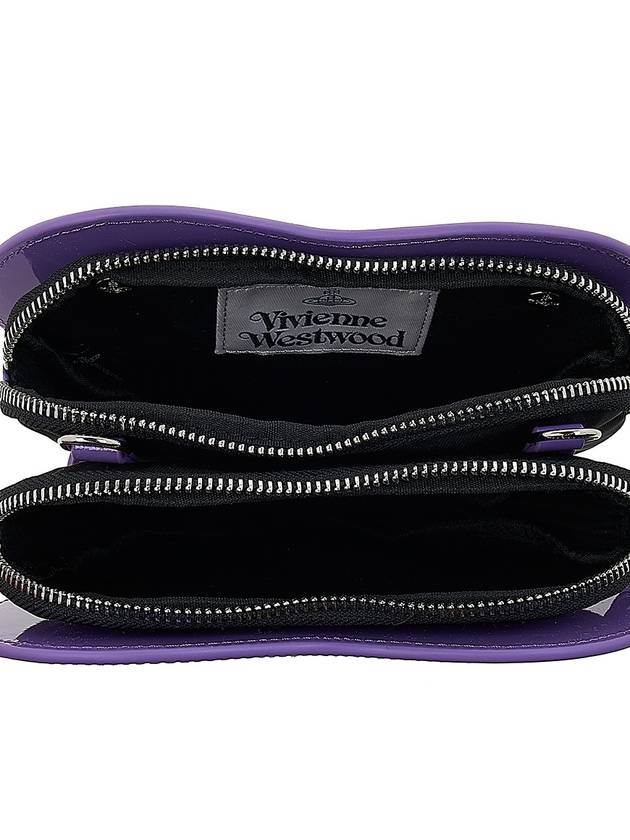 Louise Heart Cross Bag Purple - VIVIENNE WESTWOOD - BALAAN 11