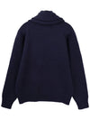 Pullover Muffler Knit Top Set Navy - HARDCORE HAPPINESS - BALAAN 3