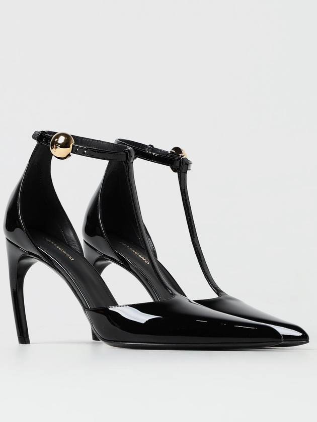 Salvatore heel pumps 01H549 769281 001 NERO - SALVATORE FERRAGAMO - BALAAN 4