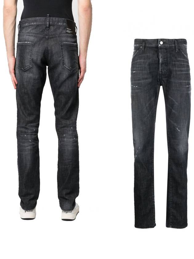 Men's Cool Guy Jeans Black - DSQUARED2 - BALAAN 2